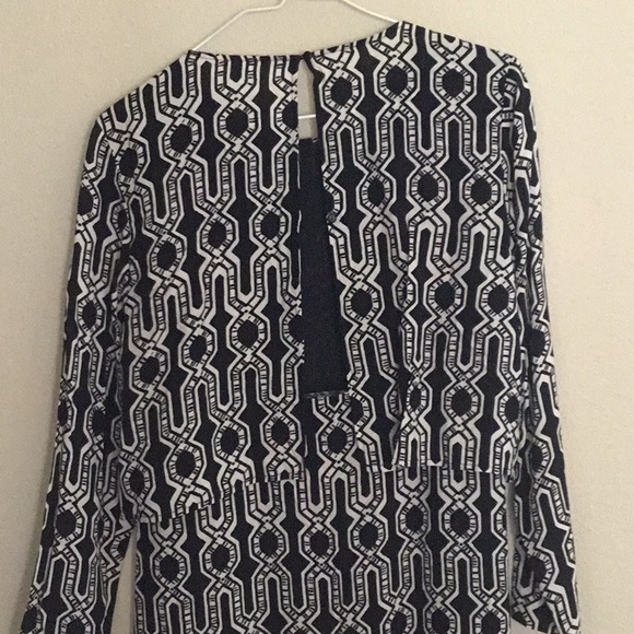 ☀️LAST CHANCE PRICE DROP☀️ H & M NWT Size 2 Black and White Geometrical Dress - Picture 4 of 7